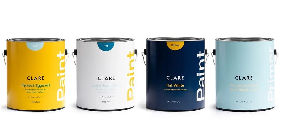 Clare Paint Low VOC Interior Paint