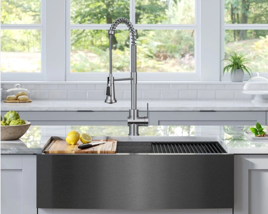 Kraus KWF210-33 Kore Farmhouse Apron Front Sink